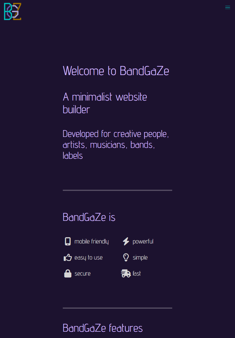 Bandgaze